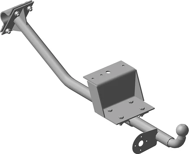Фаркоп AvtoS разборный для ГАЗ Газель 2705 фургон 1995-2025. Артикул GAZ-06