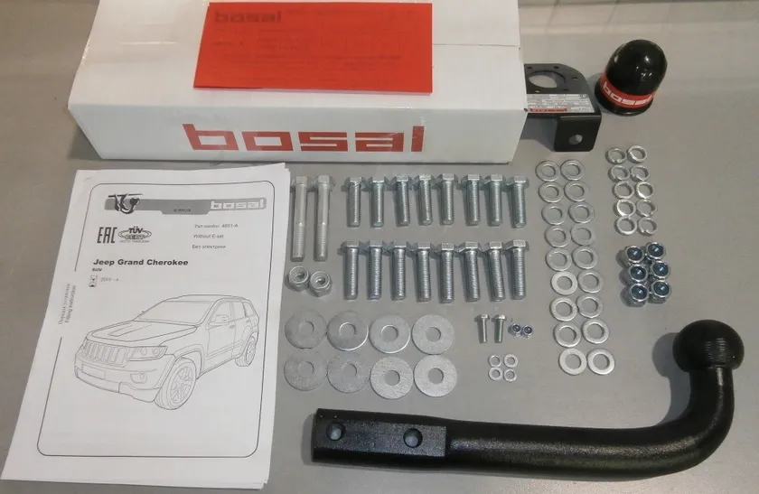 Фаркоп Oris (ранее Bosal) для Jeep Grand Cherokee WK2 2010-2014. Артикул 4851-A Фаркоп Oris (ранее Bosal) для Jeep Grand Cherokee WK2 2010-2014. Артикул 4851-A
