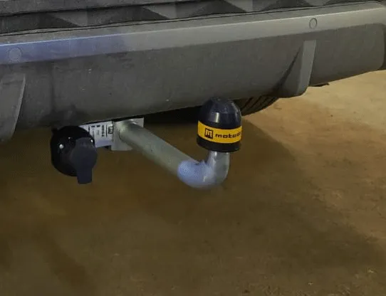 Фаркоп Мотодор оцинкованный для Kia Sportage V 2022-2025. Артикул 90919-A