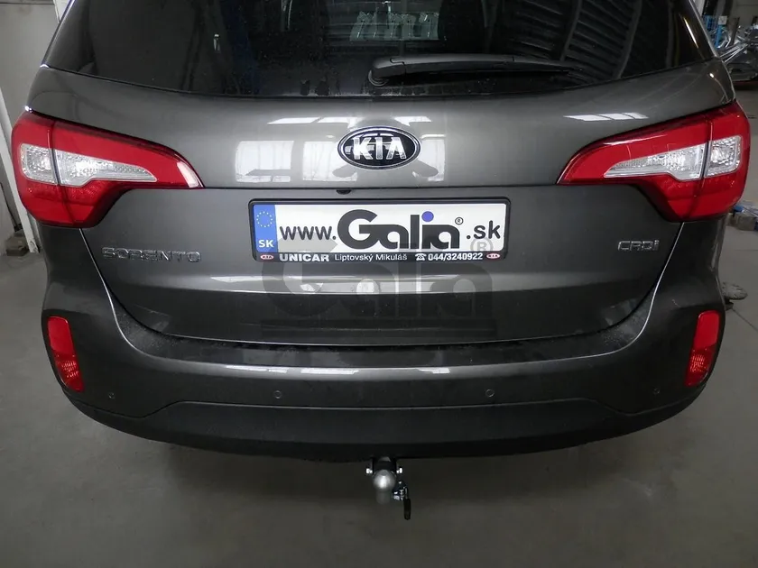 Фаркоп Galia оцинкованный для Kia Sorento II рестайлинг 2012-2020. Быстросъемный крюк. Артикул H091C Фаркоп Galia оцинкованный для Kia Sorento II рестайлинг 2012-2020. Быстросъемный крюк. Артикул H091C