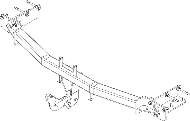 Фаркоп AvtoS для Hyundai ix55 2009-2013. Артикул HY 35