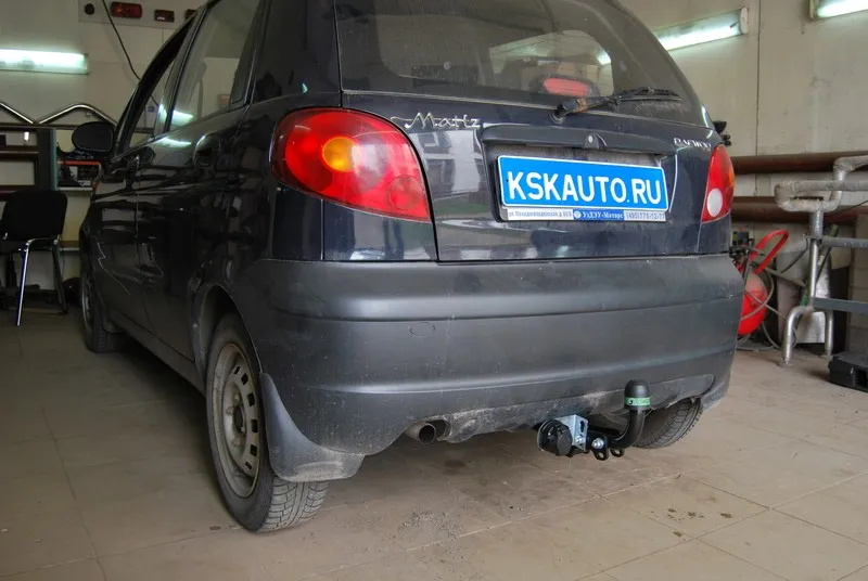 Фаркоп Лидер-Плюс для Daewoo Matiz 2000-2016. Артикул D103-A Фаркоп Лидер-Плюс для Daewoo Matiz 2000-2016. Артикул D103-A