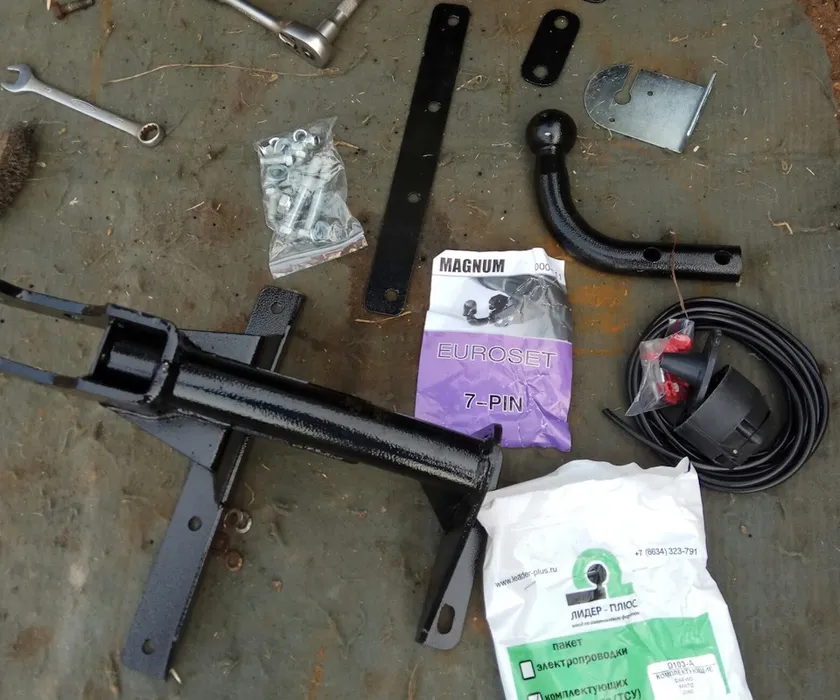 Фаркоп Лидер-Плюс для Daewoo Matiz 2000-2016. Артикул D103-A Фаркоп Лидер-Плюс для Daewoo Matiz 2000-2016. Артикул D103-A