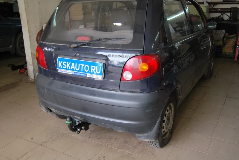 Фаркоп Лидер-Плюс для Daewoo Matiz 2000-2016. Артикул D103-A Фаркоп Лидер-Плюс для Daewoo Matiz 2000-2016. Артикул D103-A