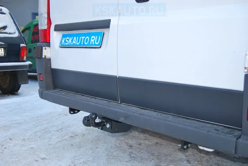 Фаркоп Лидер-Плюс для Citroen Jumper II L2 2006-2025. Фланцевое крепление. Артикул P107-FC Фаркоп Лидер-Плюс для Citroen Jumper II L2 2006-2025. Фланцевое крепление. Артикул P107-FC