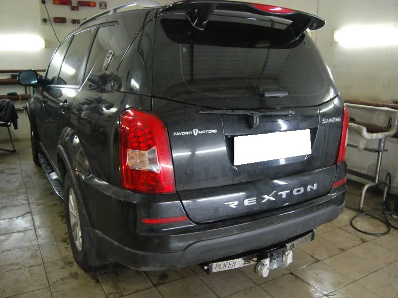 Фаркоп Лидер-Плюс для SsangYong Kyron 2007-2015 (с накладкой из нерж. стали). Фланцевое крепление. Артикул S205-F(N) Фаркоп Лидер-Плюс для SsangYong Kyron 2007-2015 (с накладкой из нерж. стали). Фланцевое крепление. Артикул S205-F(N)