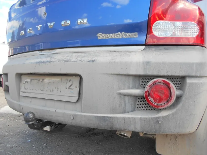 Фаркоп Лидер-Плюс для SsangYong Actyon I 2006-2011. Артикул S206-A