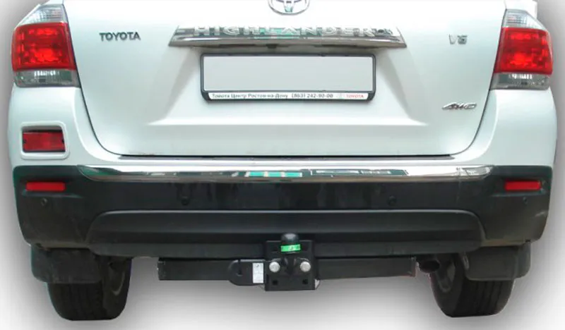 Фаркоп Лидер-Плюс для Toyota Highlander II 2010-2013. Фланцевое крепление. Артикул T119-FC Фаркоп Лидер-Плюс для Toyota Highlander II 2010-2013. Фланцевое крепление. Артикул T119-FC