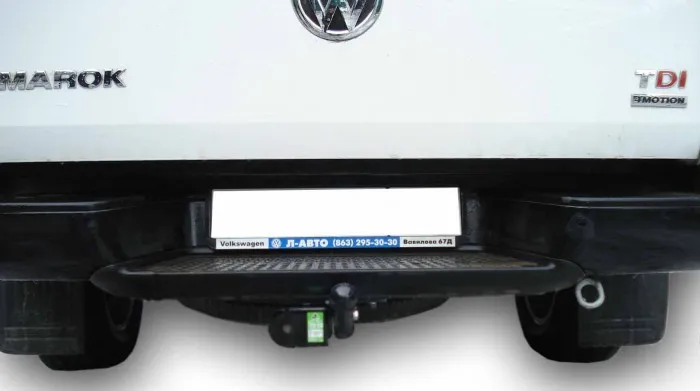 Фаркоп Лидер-Плюс для Volkswagen Amarok 2010-2025. Артикул V120-A