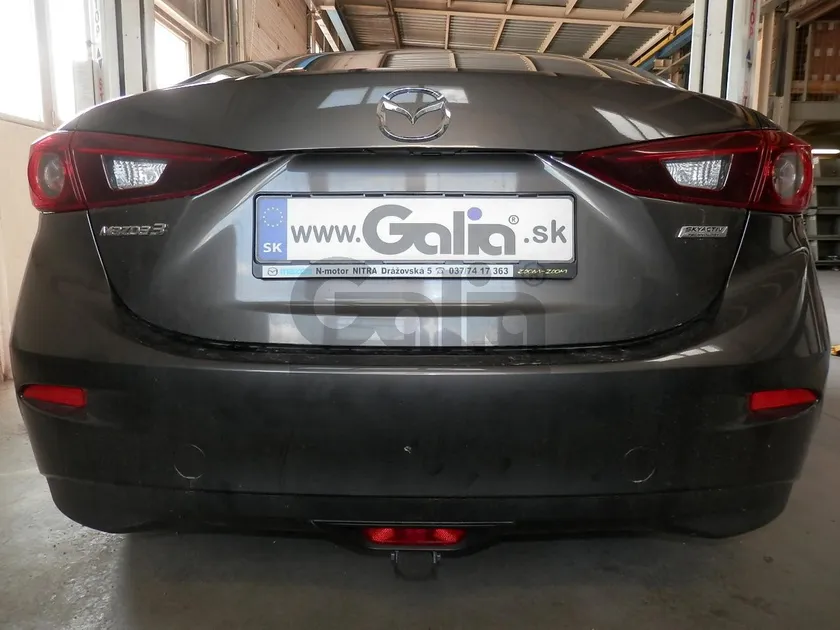 Фаркоп Galia оцинкованный для Mazda 3 III седан 2013-2018. Артикул M135A Фаркоп Galia оцинкованный для Mazda 3 III седан 2013-2018. Артикул M135A