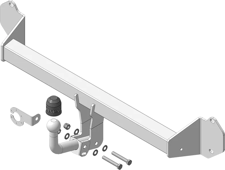 Фаркоп ZincaR оцинкованный для Mini Countryman 2017-2023. Артикул ZB103A Фаркоп ZincaR оцинкованный для Mini Countryman 2017-2023. Артикул ZB103A