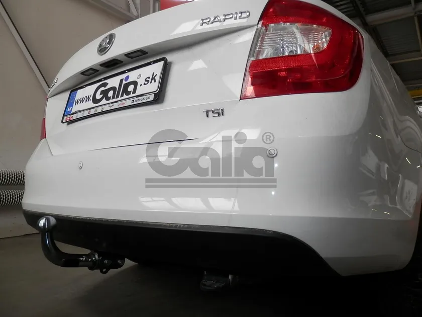 Фаркоп Galia оцинкованный для Skoda Rapid лифтбек 2013-2025. Артикул S104A Фаркоп Galia оцинкованный для Skoda Rapid лифтбек 2013-2025. Артикул S104A