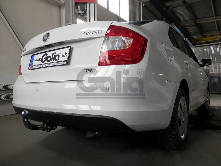 Фаркоп Galia оцинкованный для Skoda Rapid лифтбек 2013-2025. Артикул S104A Фаркоп Galia оцинкованный для Skoda Rapid лифтбек 2013-2025. Артикул S104A