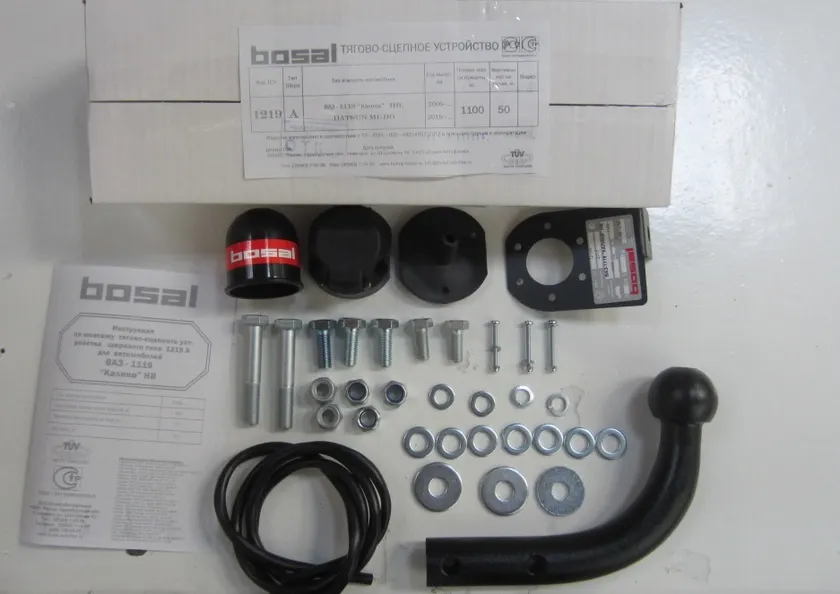 Фаркоп Oris (ранее Bosal) для Lada Kalina (1119) хэтчбек 2006-2013. Артикул 1219-A Фаркоп Oris (ранее Bosal) для Lada Kalina (1119) хэтчбек 2006-2013. Артикул 1219-A