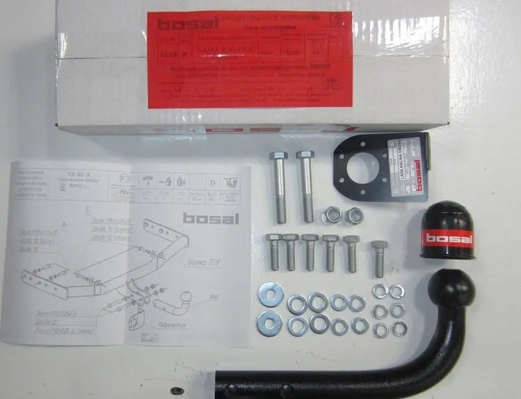 Фаркоп Oris (ранее Bosal) для Lada Kalina Cross 2013-2018. Артикул 1232-A Фаркоп Oris (ранее Bosal) для Lada Kalina Cross 2013-2018. Артикул 1232-A