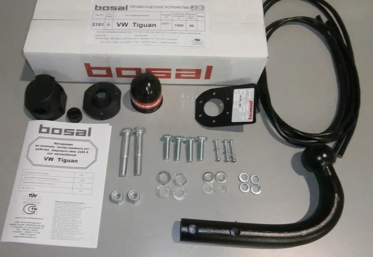 Фаркоп Oris (ранее Bosal) для Volkswagen Tiguan I 2007-2016. Артикул 2181-A Фаркоп Oris (ранее Bosal) для Volkswagen Tiguan I 2007-2016. Артикул 2181-A