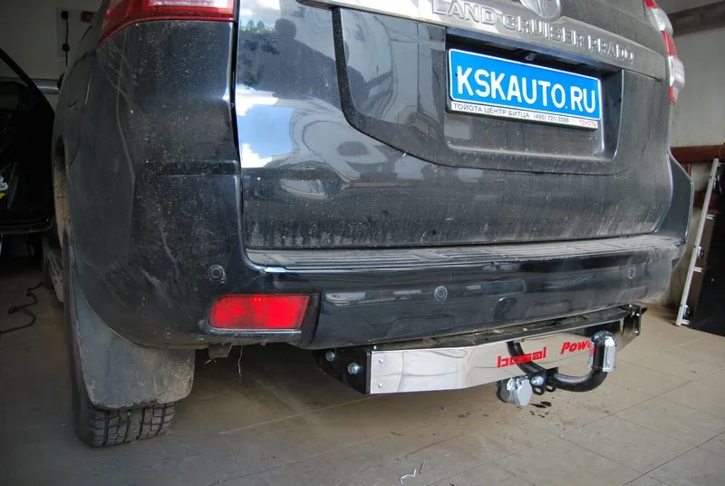 Фаркоп Oris (ранее Bosal) для Toyota Land Cruiser Prado 150 2009-2025. (с декор. пластиной). Артикул 3063-ABP Фаркоп Oris (ранее Bosal) для Toyota Land Cruiser Prado 150 2009-2025. (с декор. пластиной). Артикул 3063-ABP