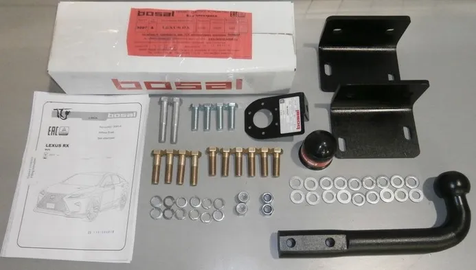 Фаркоп Oris (ранее Bosal) для Lexus RX IV 2015-2022. Артикул 3097-A Фаркоп Oris (ранее Bosal) для Lexus RX IV 2015-2022. Артикул 3097-A
