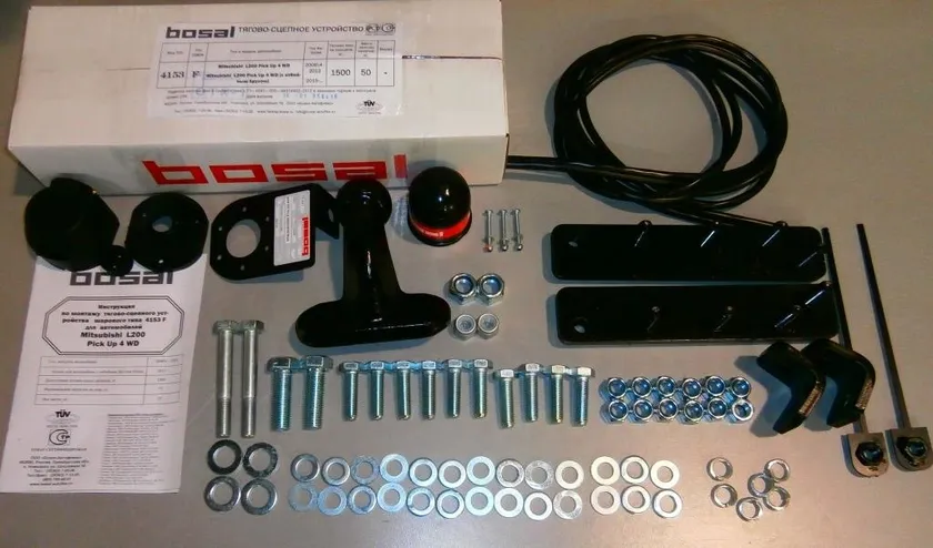 Фаркоп Oris (ранее Bosal) для Mitsubishi L200 Тритон 2019-2025. Фланцевое крепление. Артикул 4153-F Фаркоп Oris (ранее Bosal) для Mitsubishi L200 Тритон 2019-2025. Фланцевое крепление. Артикул 4153-F