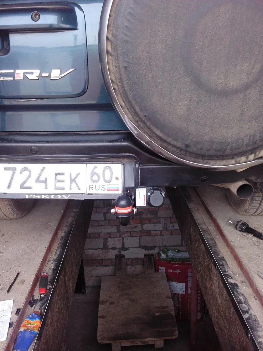 Фаркоп Oris (ранее Bosal) для Honda CR-V I 1997-2002. Артикул 5505-A Фаркоп Oris (ранее Bosal) для Honda CR-V I 1997-2002. Артикул 5505-A