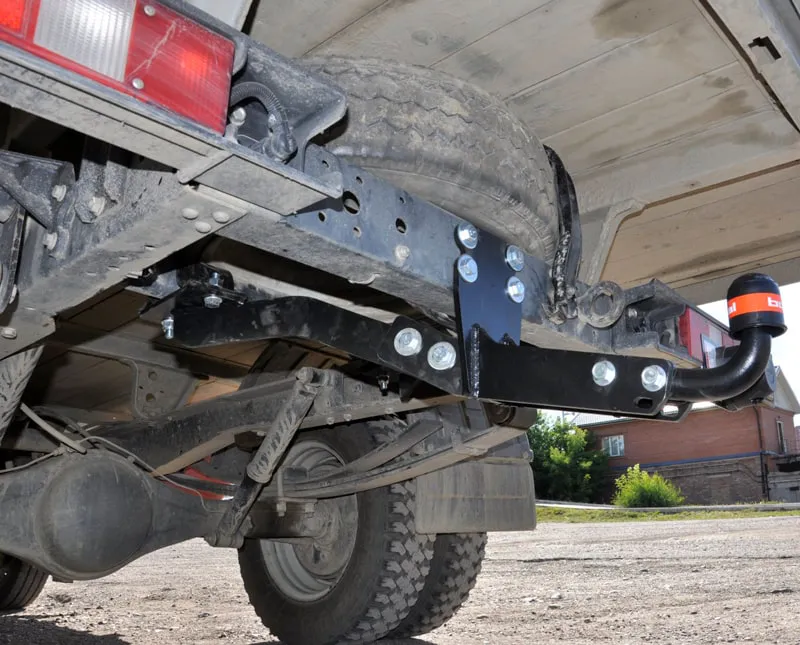 Фаркоп Oris (ранее Bosal) для ГАЗ Газель 3302 борт, не подходит для удлиненной базы 1997-2025. Артикул 5608-A