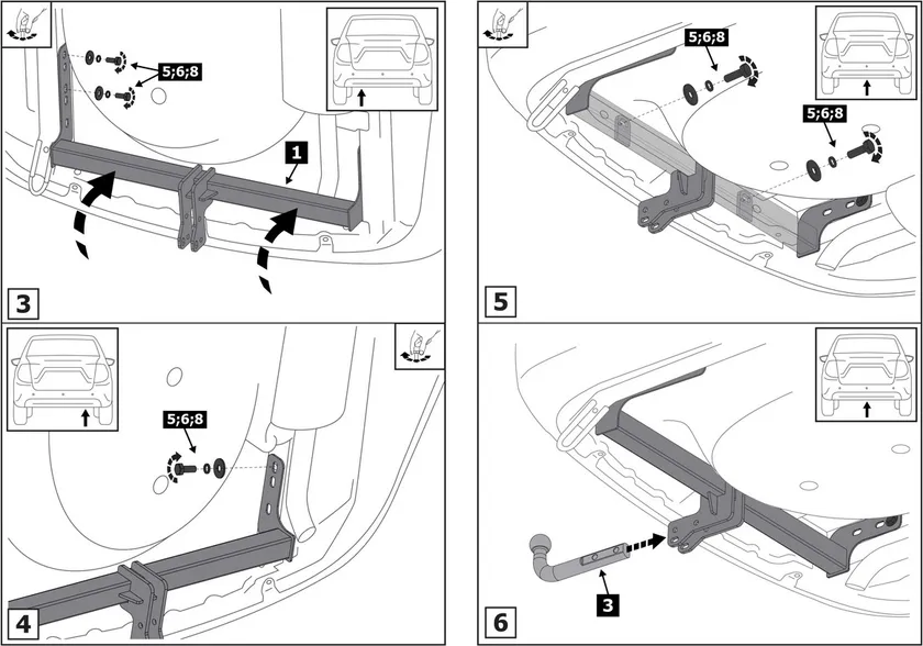 Фаркоп Berg для Lada Granta седан, лифтбек 2011-2018 2018-2025. Артикул F.6013.007 Фаркоп Berg для Lada Granta седан, лифтбек 2011-2018 2018-2025. Артикул F.6013.007