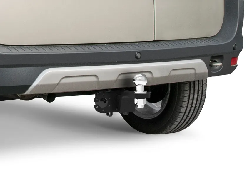 Фаркоп под квадрат Berg для Lada Largus (Лада Ларгус) универсал, фургон / Largus Cross универсал 2012-2021 2021-2025. Артикул F.6017.005