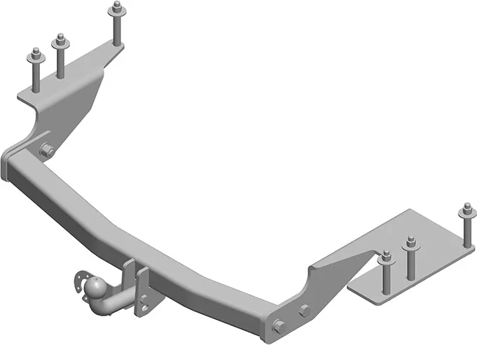 Фаркоп AvtoS для SsangYong Rexton II 2006-2012. Артикул SY 009 Фаркоп AvtoS для SsangYong Rexton II 2006-2012. Артикул SY 009