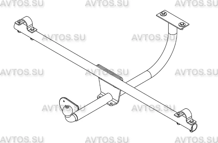 Фаркоп AvtoS для Lada 4x4 Urban 2014-2025. Артикул VAZ-64 Фаркоп AvtoS для Lada 4x4 Urban 2014-2025. Артикул VAZ-64