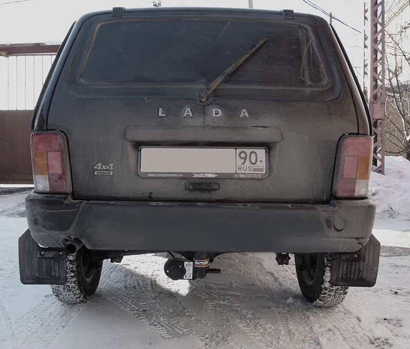 Фаркоп AvtoS для Lada 4x4 Urban 2014-2025. Артикул VAZ-64