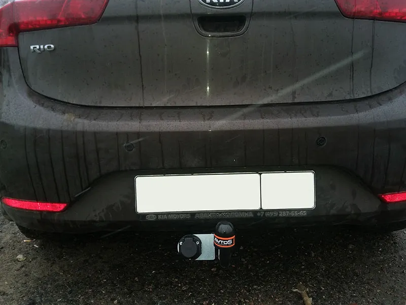 Фаркоп AvtoS для Kia Rio III хетчбек 2011-2017. Артикул KI 29 Фаркоп AvtoS для Kia Rio III хетчбек 2011-2017. Артикул KI 29