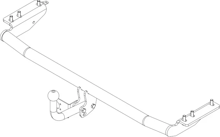 Фаркоп AvtoS для Volvo S60 I седан 2000-2010. Артикул VL 06