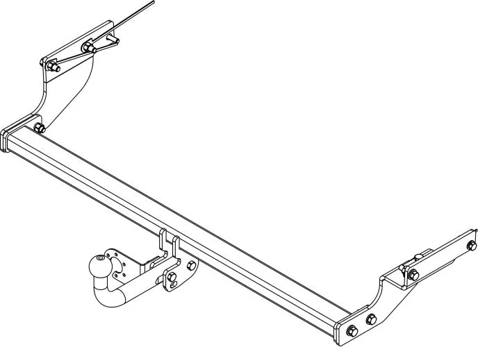 Фаркоп AvtoS для Kia Ceed III 2018-2025 хэтчбек. Артикул KI 37