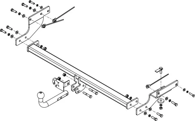 Фаркоп AvtoS для Kia Ceed III 2018-2025 хэтчбек. Артикул KI 37 Фаркоп AvtoS для Kia Ceed III 2018-2025 хэтчбек. Артикул KI 37