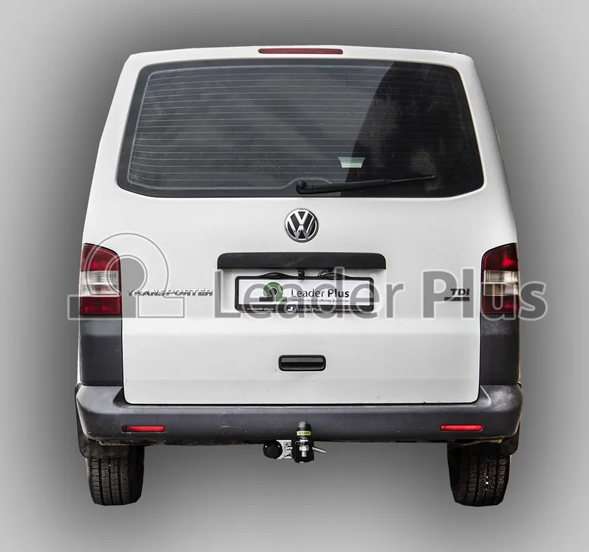 Фаркоп Лидер-Плюс под американский квадрат для Volkswagen Transporter T6 2015-2025. Артикул V111-E