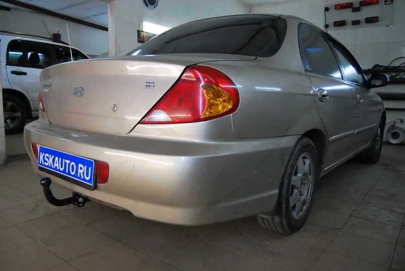 Фаркоп Лидер-Плюс для Kia Shuma I, II седан 1998-2003. Артикул K101-A Фаркоп Лидер-Плюс для Kia Shuma I, II седан 1998-2003. Артикул K101-A