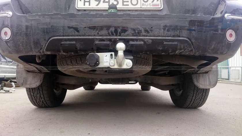 Фаркоп Лидер-Плюс для Nissan Pathfinder R51 2004-2014. Фланцевое крепление. Артикул N108-F Фаркоп Лидер-Плюс для Nissan Pathfinder R51 2004-2014. Фланцевое крепление. Артикул N108-F