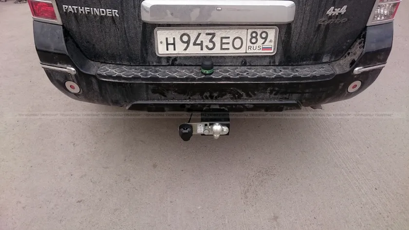 Фаркоп Лидер-Плюс для Nissan Pathfinder R51 2004-2014. Фланцевое крепление. Артикул N108-F Фаркоп Лидер-Плюс для Nissan Pathfinder R51 2004-2014. Фланцевое крепление. Артикул N108-F