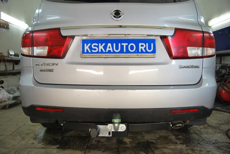 Фаркоп Лидер-Плюс для SsangYong Kyron 2007-2015. Фланцевое крепление. Артикул S205-F Фаркоп Лидер-Плюс для SsangYong Kyron 2007-2015. Фланцевое крепление. Артикул S205-F