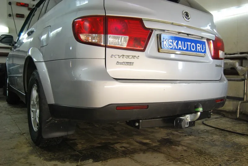 Фаркоп Лидер-Плюс для SsangYong Kyron 2007-2015. Фланцевое крепление. Артикул S205-F Фаркоп Лидер-Плюс для SsangYong Kyron 2007-2015. Фланцевое крепление. Артикул S205-F