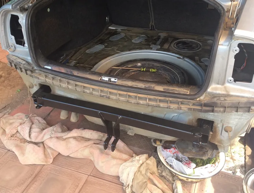 Фаркоп Лидер-Плюс для Volkswagen Passat B5+ седан 1996-2005. Артикул V115-A Фаркоп Лидер-Плюс для Volkswagen Passat B5+ седан 1996-2005. Артикул V115-A