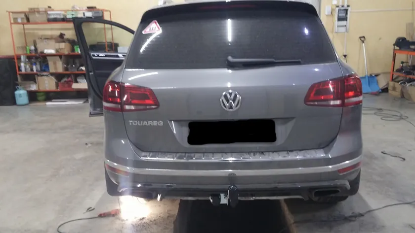 Фаркоп Лидер-Плюс для Volkswagen Touareg I 2002-2010. Артикул V124-A Фаркоп Лидер-Плюс для Volkswagen Touareg I 2002-2010. Артикул V124-A