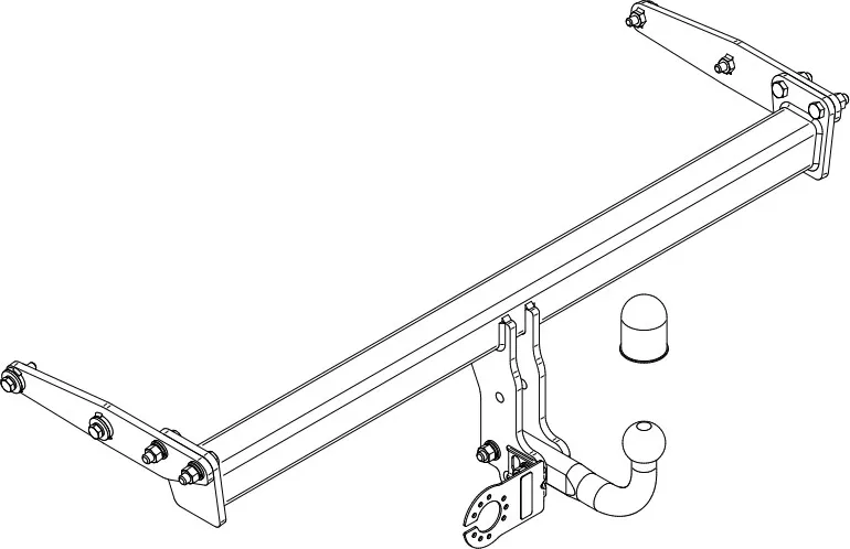 Фаркоп Steinhof для Volvo XC40 (вкл. R-Design, вкл. AdBlue) 2017-2025. Артикул V-320