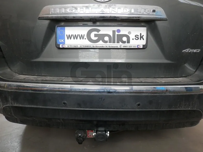 Фаркоп Galia оцинкованный для Toyota Highlander II 2010-2013. Быстросъемный крюк. Артикул T068C Фаркоп Galia оцинкованный для Toyota Highlander II 2010-2013. Быстросъемный крюк. Артикул T068C