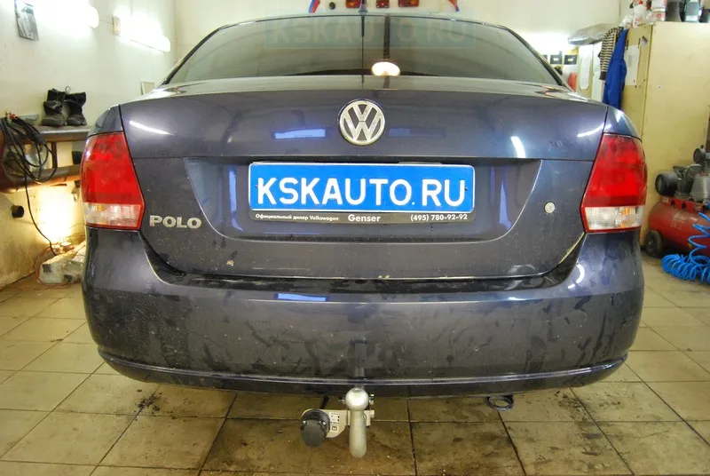 Фаркоп Мотодор для Volkswagen Polo V седан 2009-2020. Артикул 92702-A Фаркоп Мотодор для Volkswagen Polo V седан 2009-2020. Артикул 92702-A