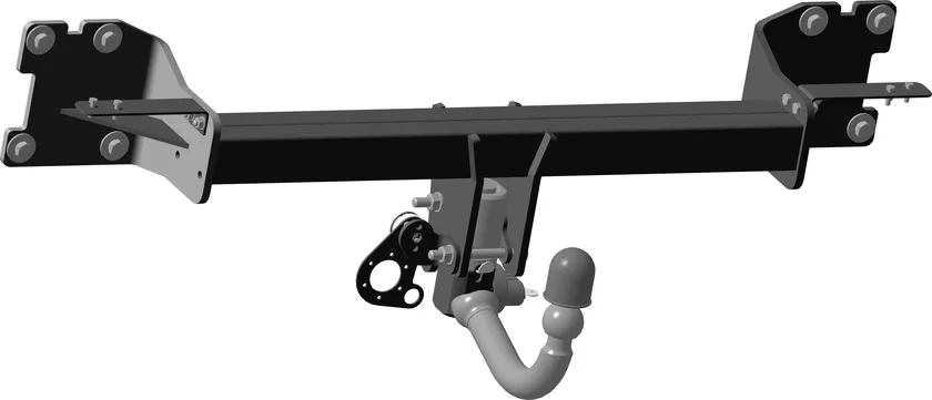 Фаркоп Oris (ранее Bosal) для Porsche Cayenne III (PO536) 2018-2025. Быстросъемное крепение. Артикул 2108-D2