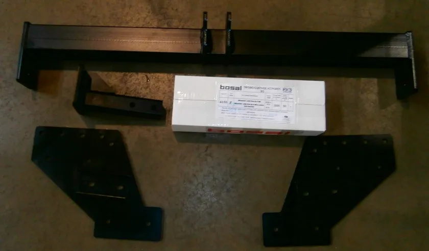 Фаркоп Oris (ранее Bosal) для Mitsubishi L200 IV 2006-2015. Фланцевое крепление. Артикул 4153-F Фаркоп Oris (ранее Bosal) для Mitsubishi L200 IV 2006-2015. Фланцевое крепление. Артикул 4153-F