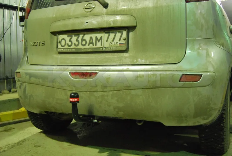 Фаркоп Oris (ранее Bosal) для Nissan Note I минивэн 2006-2013. Артикул 4355-A Фаркоп Oris (ранее Bosal) для Nissan Note I минивэн 2006-2013. Артикул 4355-A