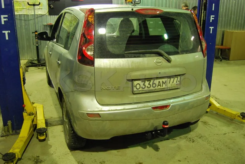 Фаркоп Oris (ранее Bosal) для Nissan Note I минивэн 2006-2013. Артикул 4355-A Фаркоп Oris (ранее Bosal) для Nissan Note I минивэн 2006-2013. Артикул 4355-A