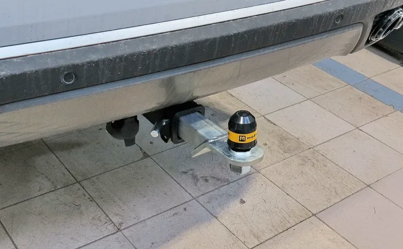 Фаркоп Мотодор под американский квадрат для Exeed RX 2023-2025. Артикул 99016-E